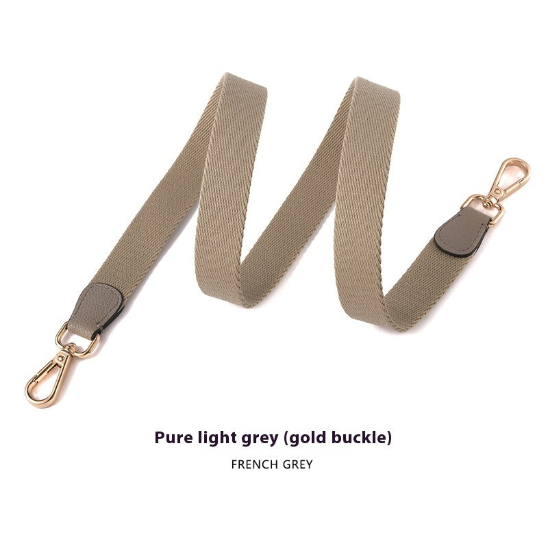 Canvas Broadband Solid Color Backpack Shoulder Strap Canvas Broadband Solid Color Backpack Shoulder Strap